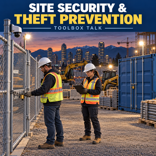 Site Security and Theft Prevention