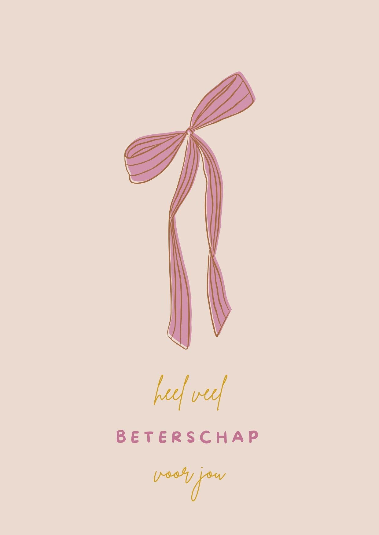 Kaart - beterschap strik