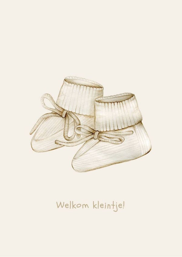 Kaart - babysokjes