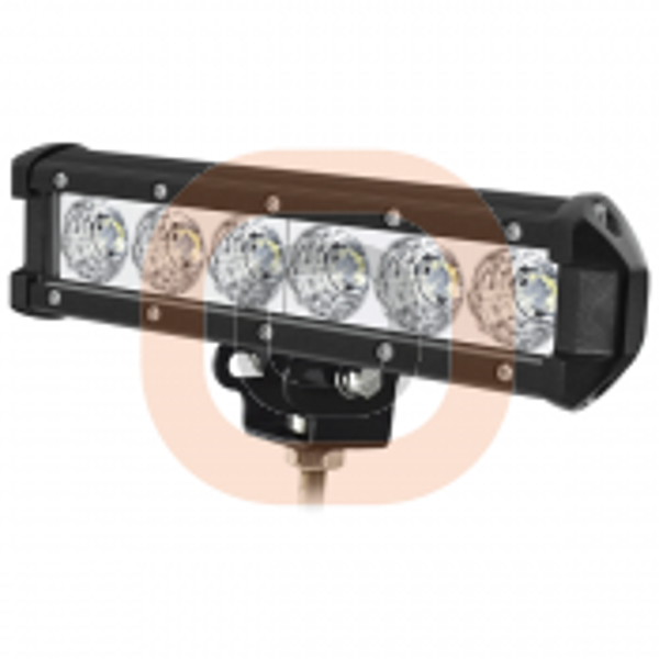 LED werklamp balk 18 watt CREE breedstraler