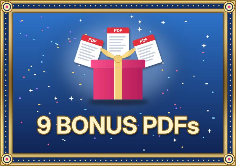 Ready-to-post bonus PDFs for travel agents: ready-to-post social media content with 9 bonus PDFs