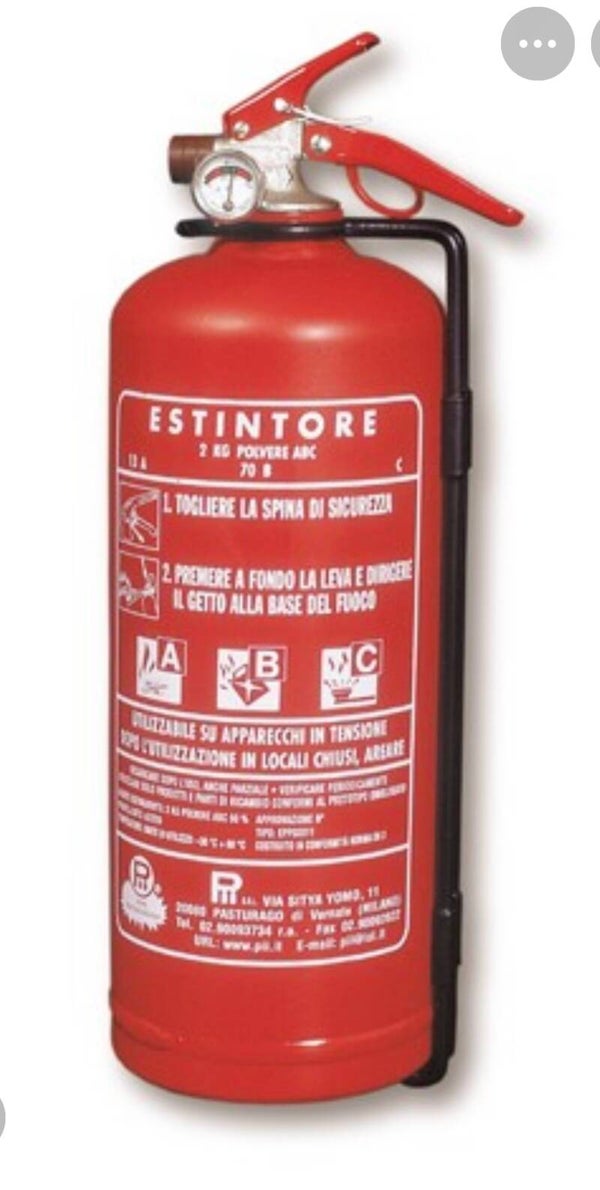 ABC Pulverlöscher – 2 kg (Dauerdruck, frostsicher bis –30 °C)