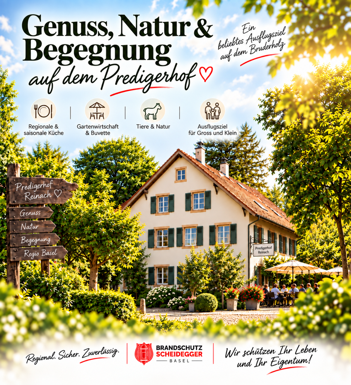Predigerhof Reinach - Referenzkunde von Brandschutz Scheidegger Basel