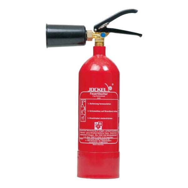 Jockel K2J – 2 kg CO₂-Feuerlöscher (rückstandsfrei)