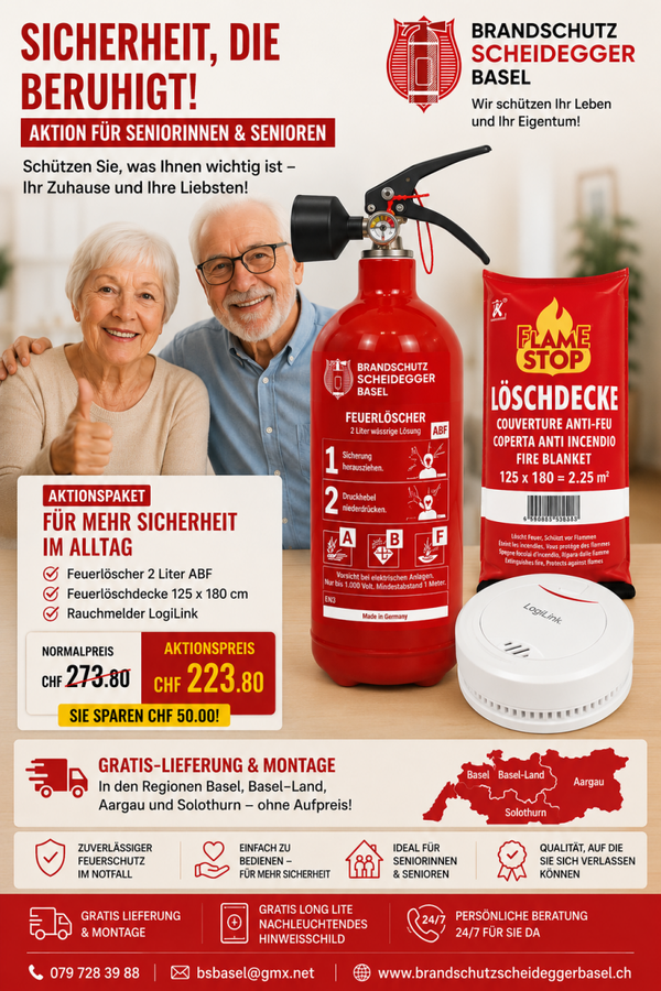 Senioren-Sicherheitspaket - Mehr Sicherheit für Ihr Zuhause