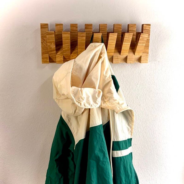 Wandgarderobe aus Esche –> #230