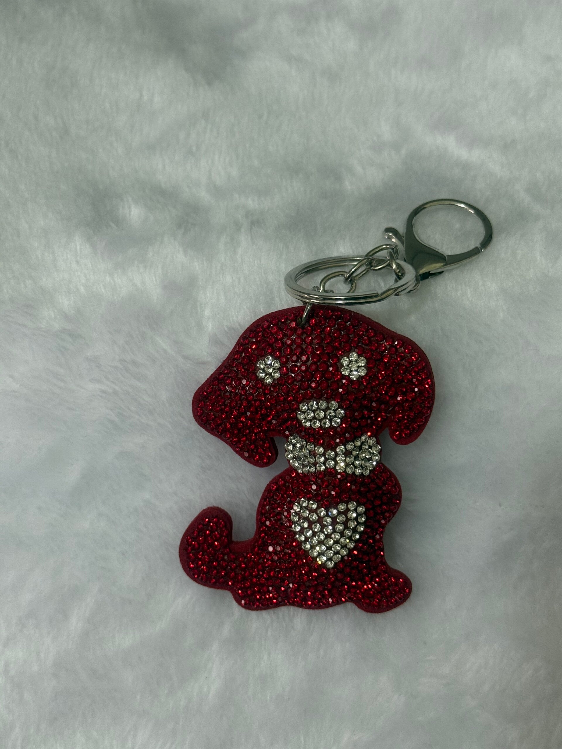 DOG HEART THEME KEY CHAIN