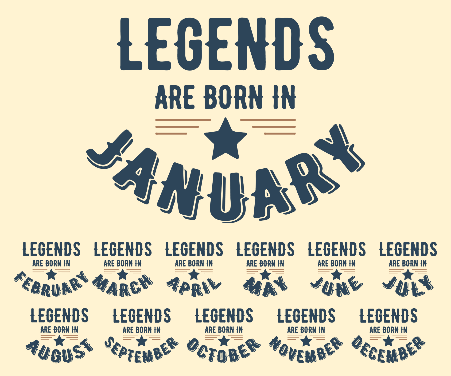 Poster Legends are Born in ...