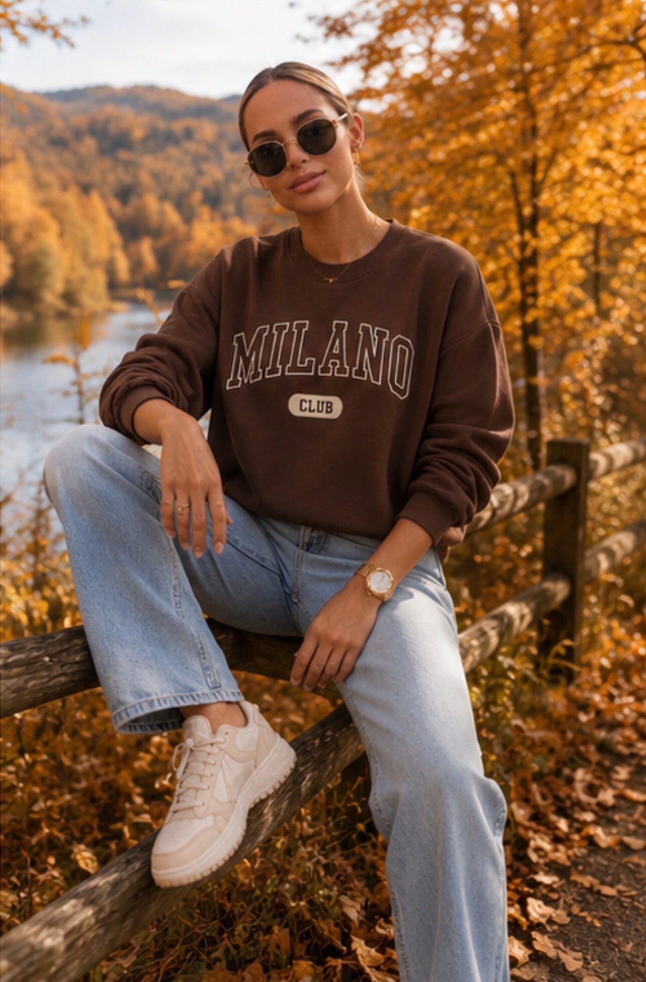 Pull Milano couleur chocolat