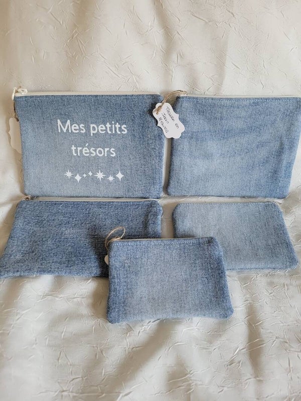 Pochettes / Trousses en jean