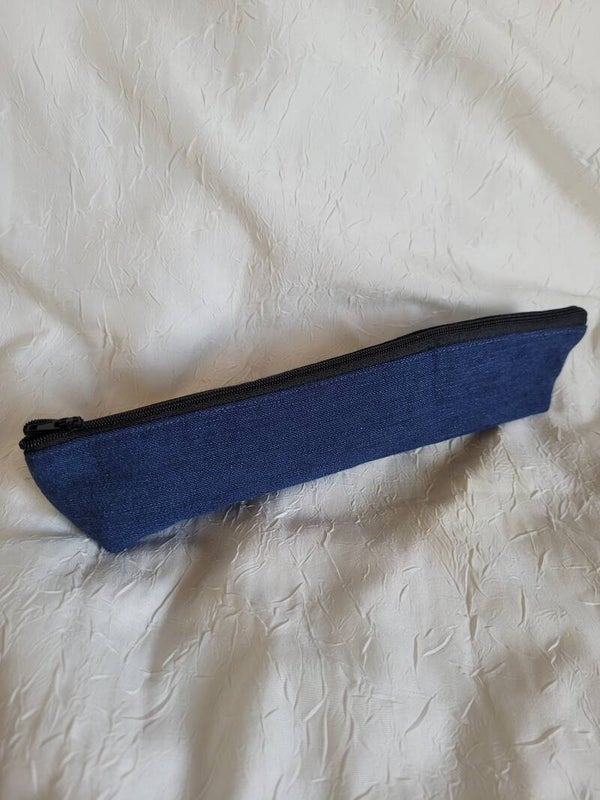 longue trousse en jean