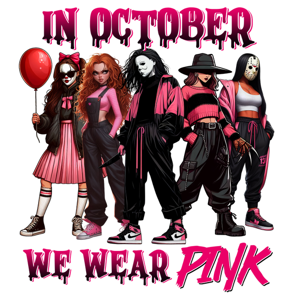 In October we wear PINK