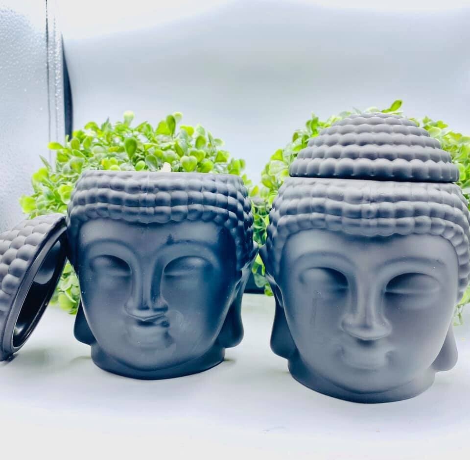 BUDDHA CERAMIC JAR - (Empty)