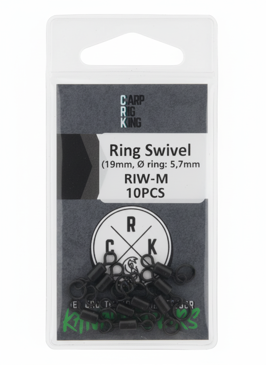 Carp Rig King Ring Wartel 19 mm - 5,7 mm.  L (10st)