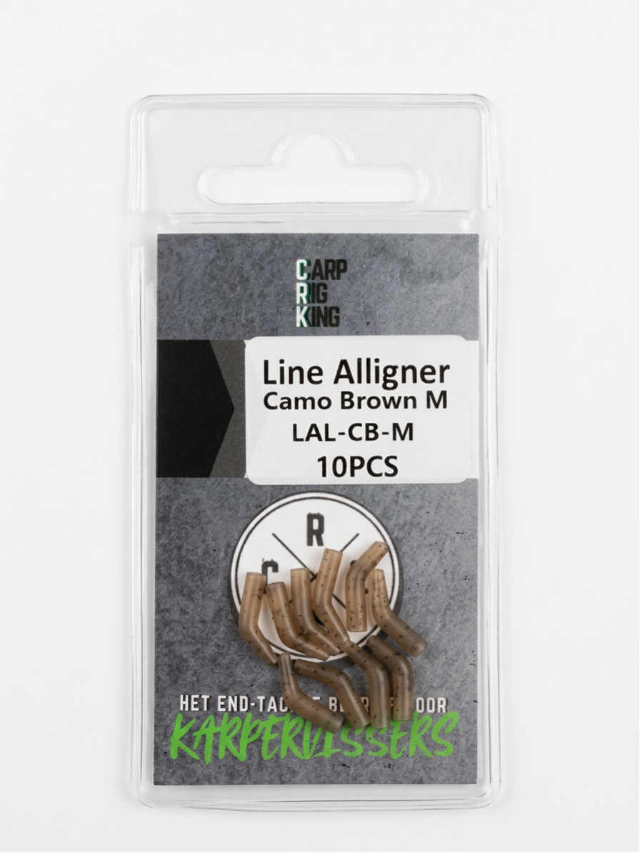 Carp Rig KIng Line Alligner Camo Brown M (10st).