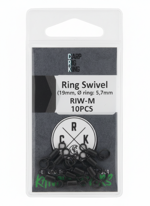 Carp Rig King Ring Wartel 19 mm - 5,7 mm.  L (10st)