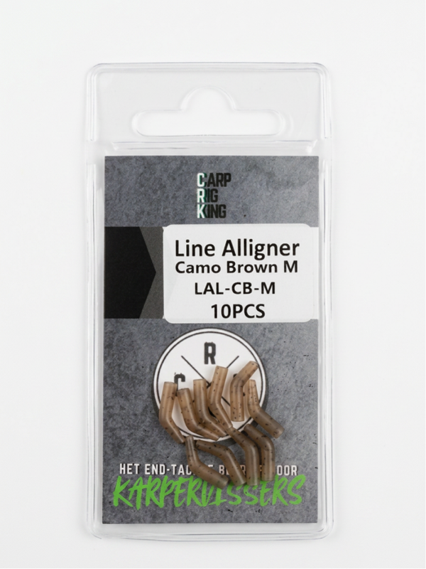 Carp Rig KIng Line Alligner Camo Brown M (10st).