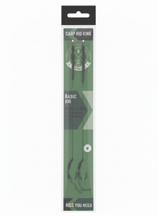 Carp Rig KIng "Combi Rig", haakmaat 4
