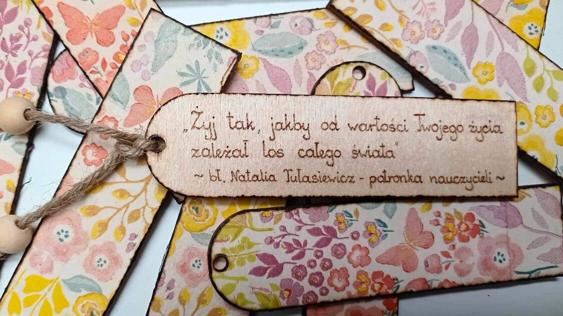 ZAKŁADKI inspirowane postacią bł. Natalii Tułasiewicz