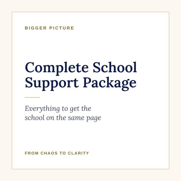 Complete School Support Package