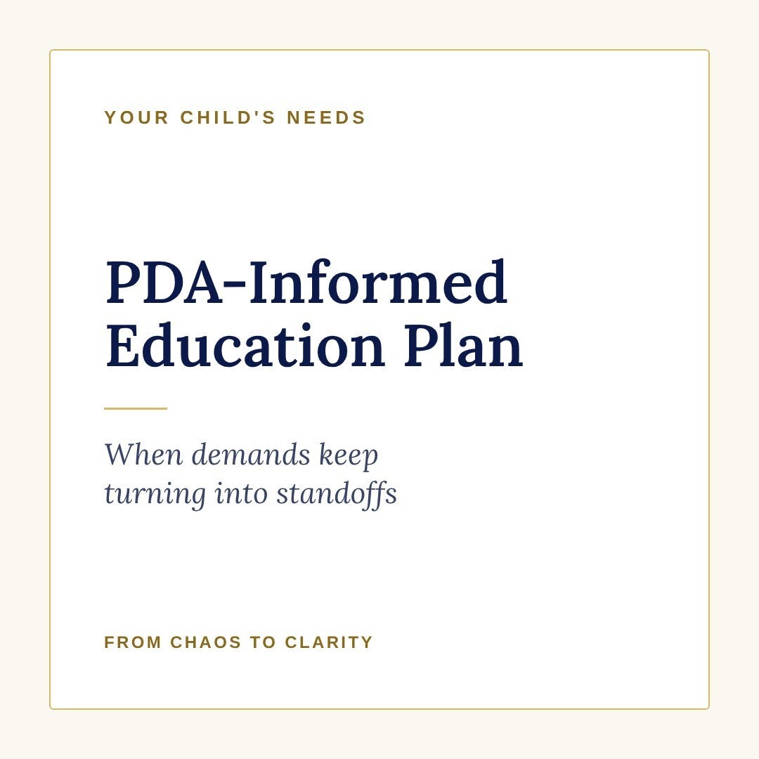PDA-Informed Education Plan