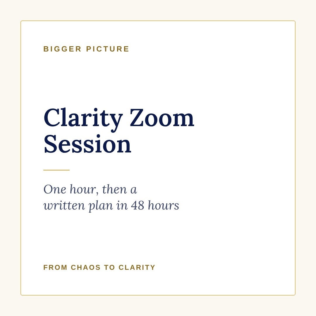 Clarity Zoom Session