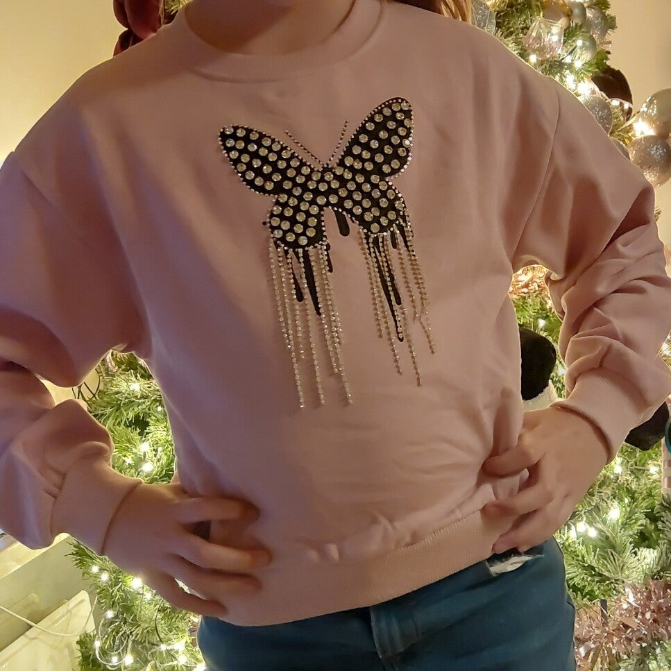 Vlinderdroom trui voor meisjes