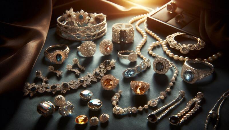 Afbeelding van sieraden.
