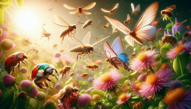 Afbeelding van beestjes.