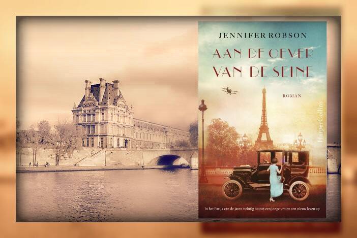 Boek Aan de oever van de Seine van Jennifer Robson.