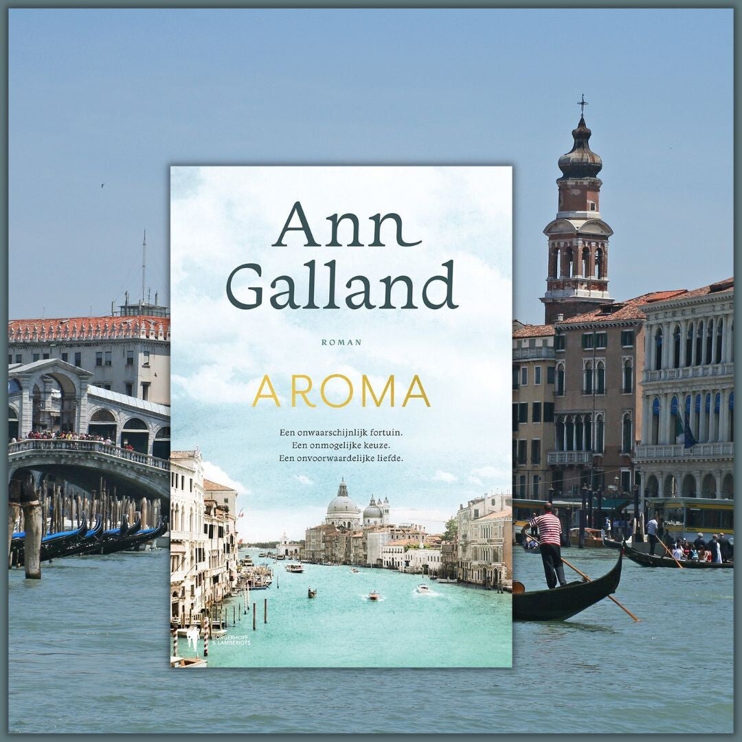 Boek Aroma van Ann Galland.