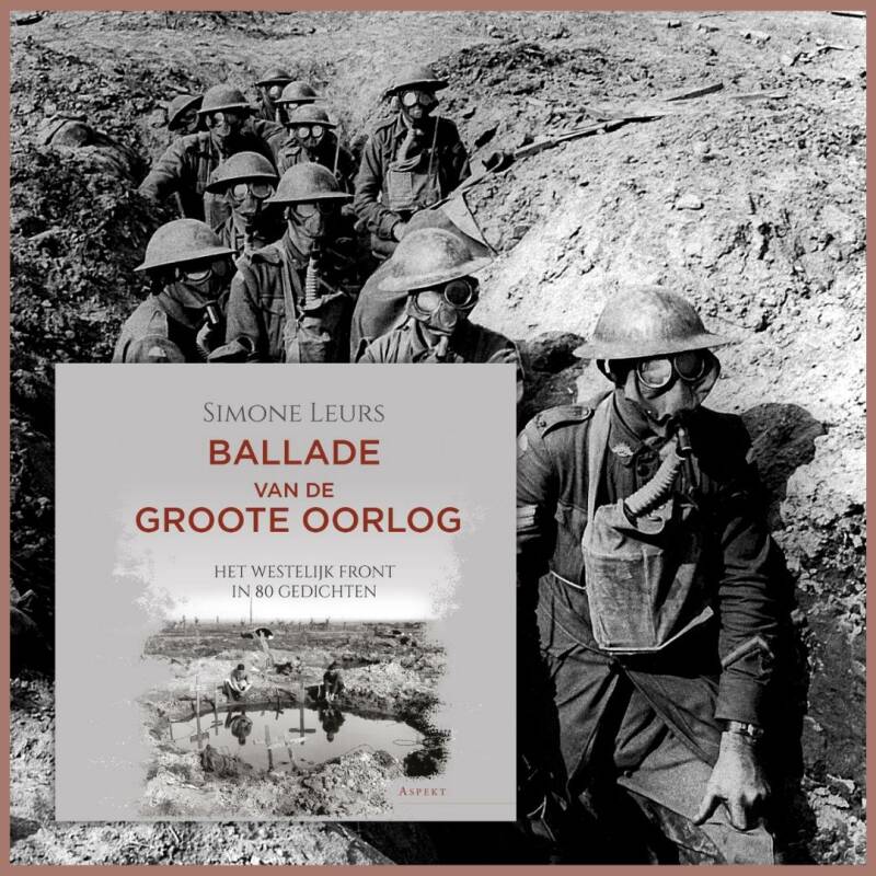 Boek Ballade van de Groote Oorlog van Simone Leurs.