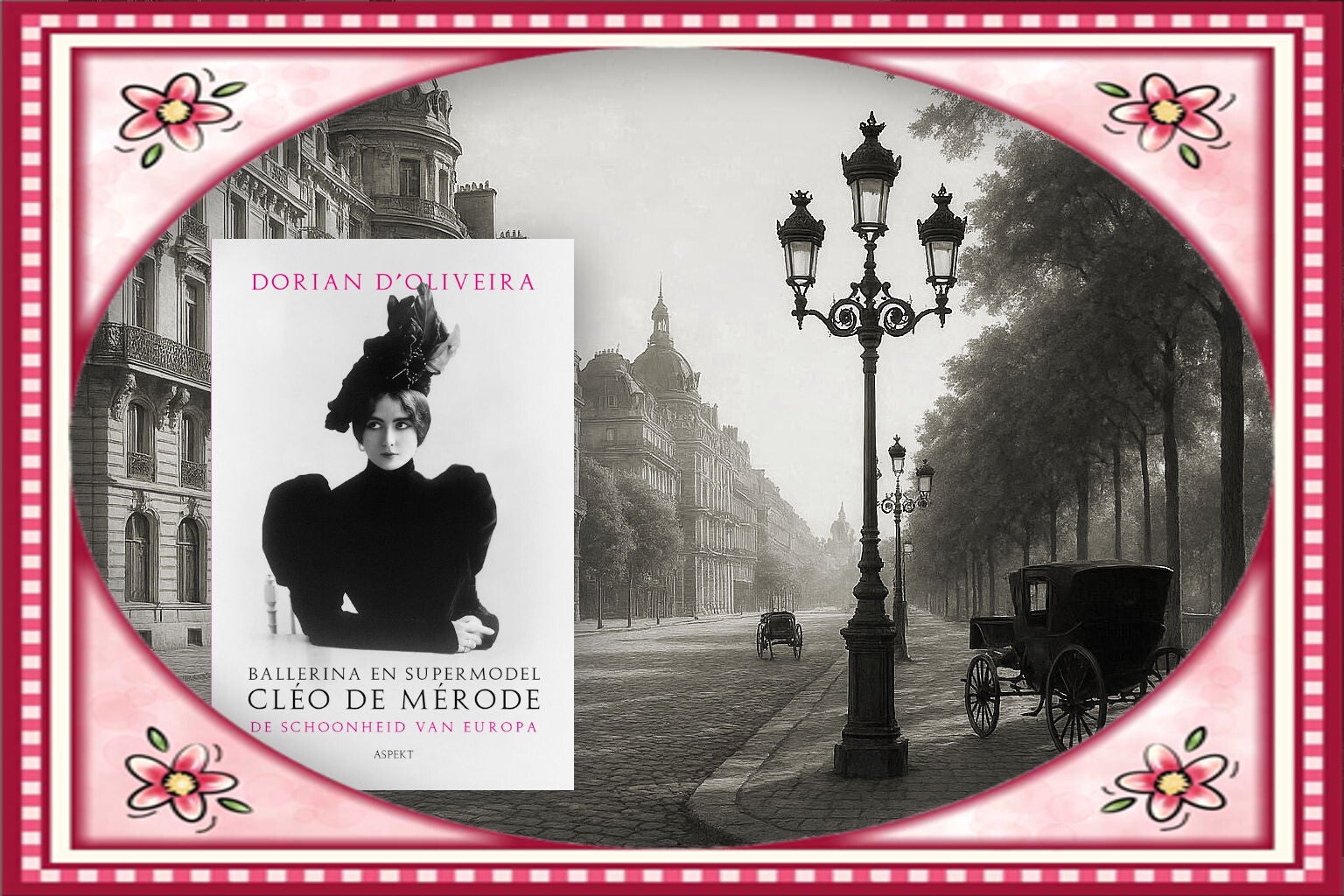 Boek Ballerina en supermodel Cléo de Mérode van Dorian D'Oliveira.