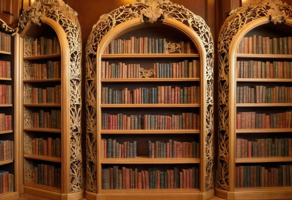 Boekenkasten.
