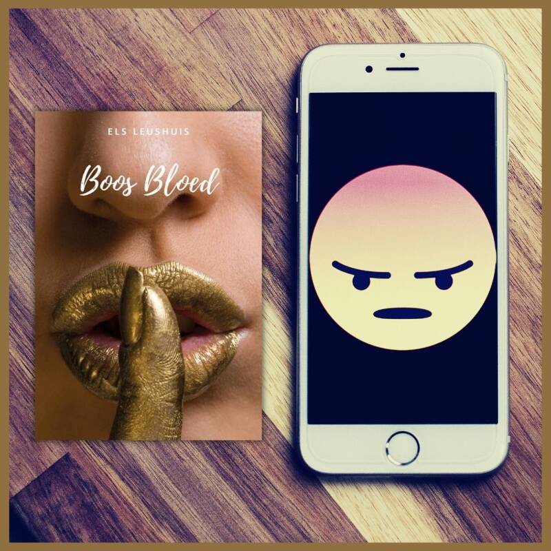 Boek Boos bloed van Els Leushuis.