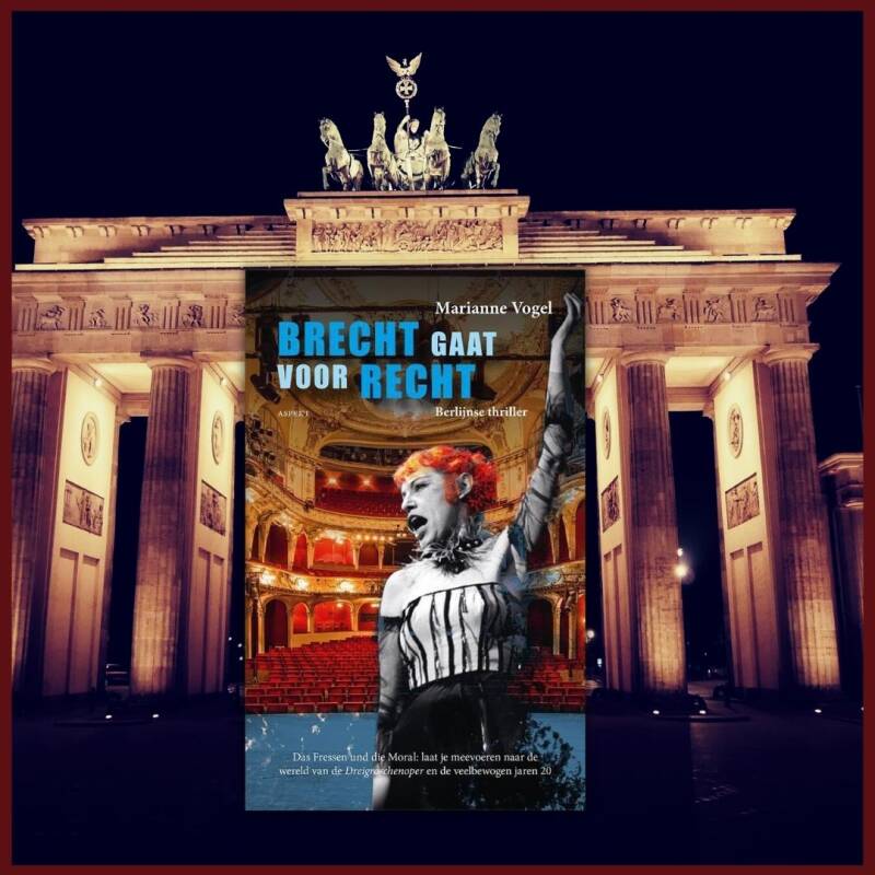 Boek Brecht gaat voor recht van Marianne Vogel.