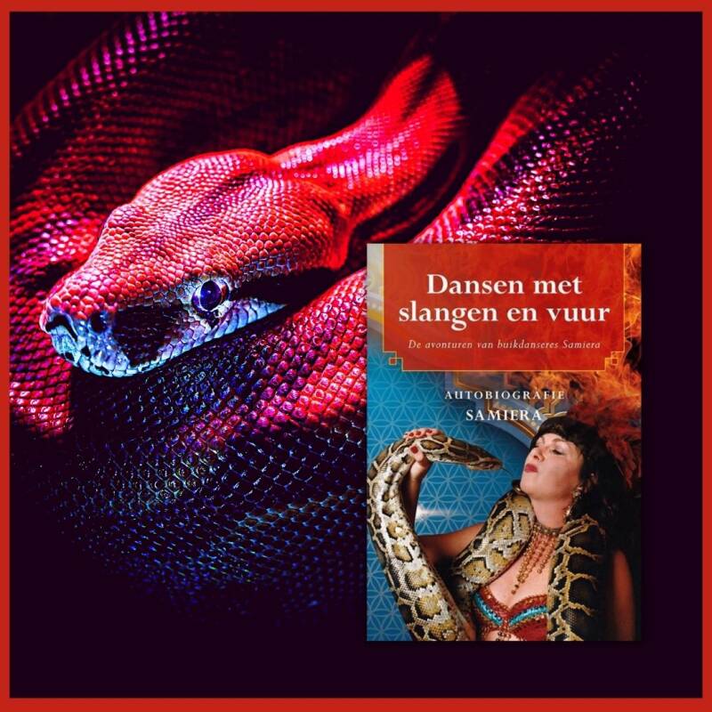 Boek Dansen met slangen en vuur van Samiera.
