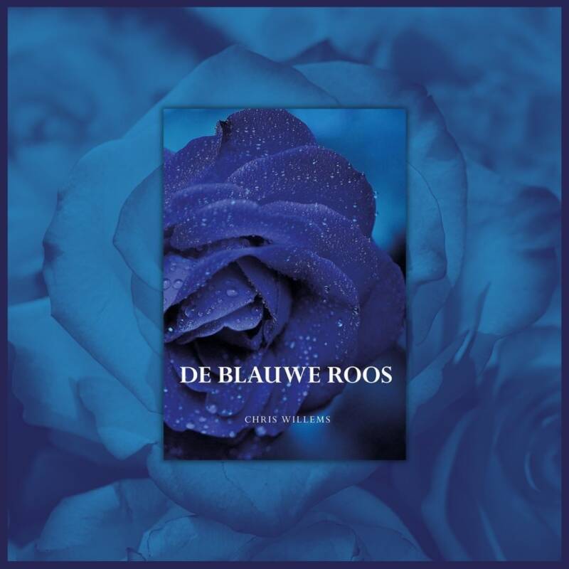 Boek De blauwe roos van Chris Willems.