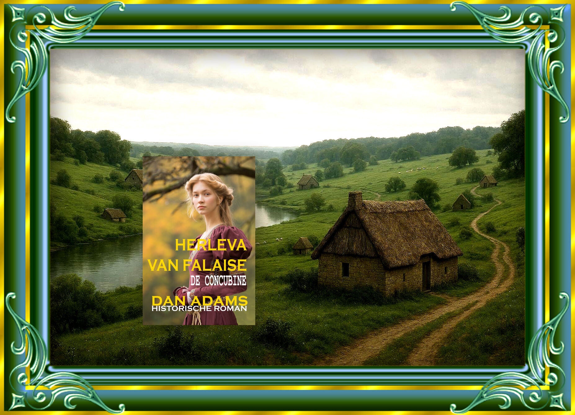 Boek De concubine van Dan Adams.