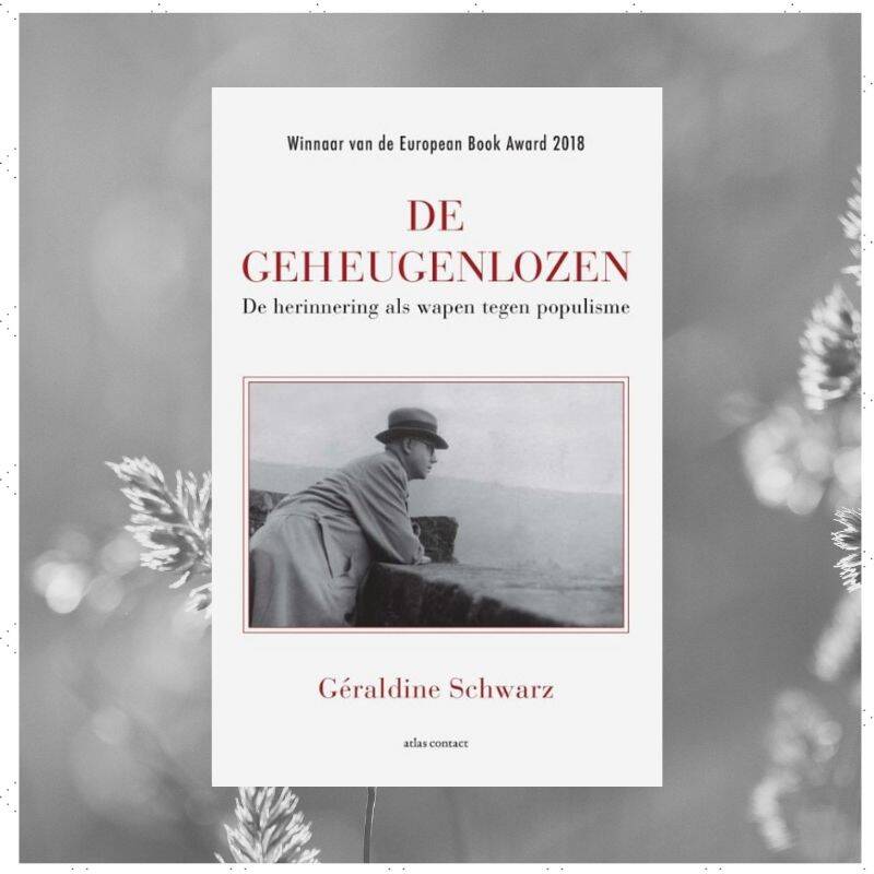 Boek De geheugenlozen van Géraldine Schwarz.