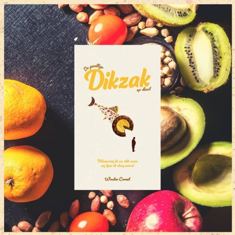 Boek De gezellige dikzak op dieet van Wouter Cornet.