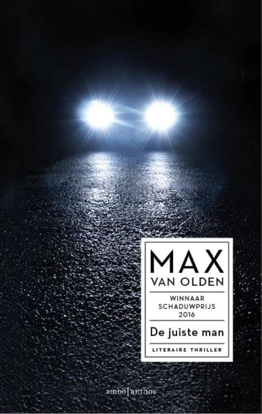 Boek De juiste man van Max van Olden.