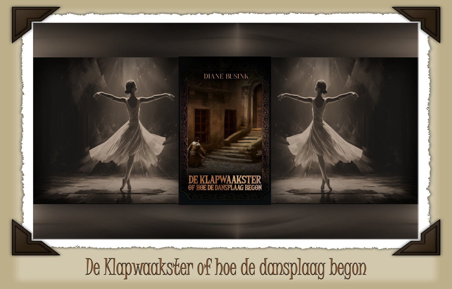 Boek De klapwaakster of hoe de dansplaag begon van Diane Busink.