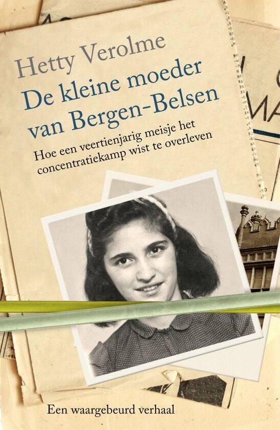 Boek De kleine moeder van Bergen-Belsen van Hetty E. Verolme.