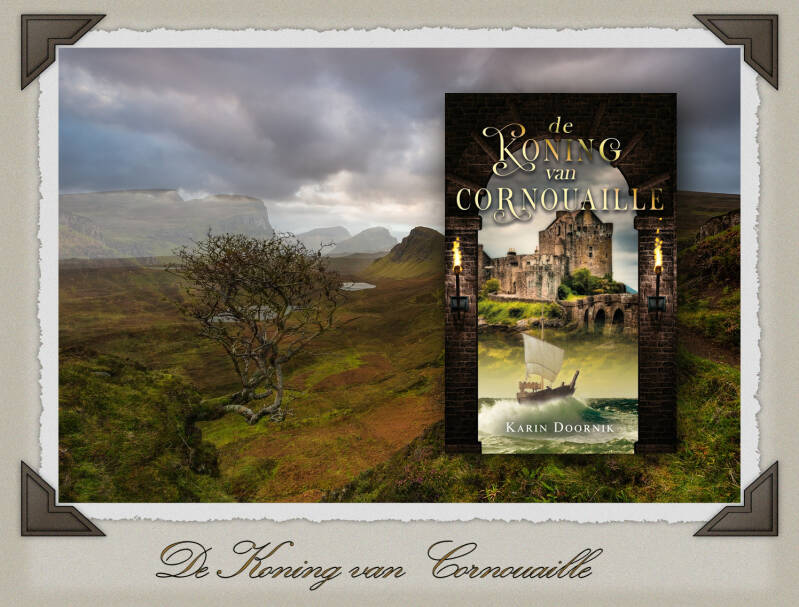 Boek De Koning van Cornouaille van Karin Doornik.