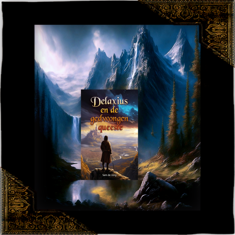 Boek Delaxius en de gedwongen queeste van Sam de Jong.