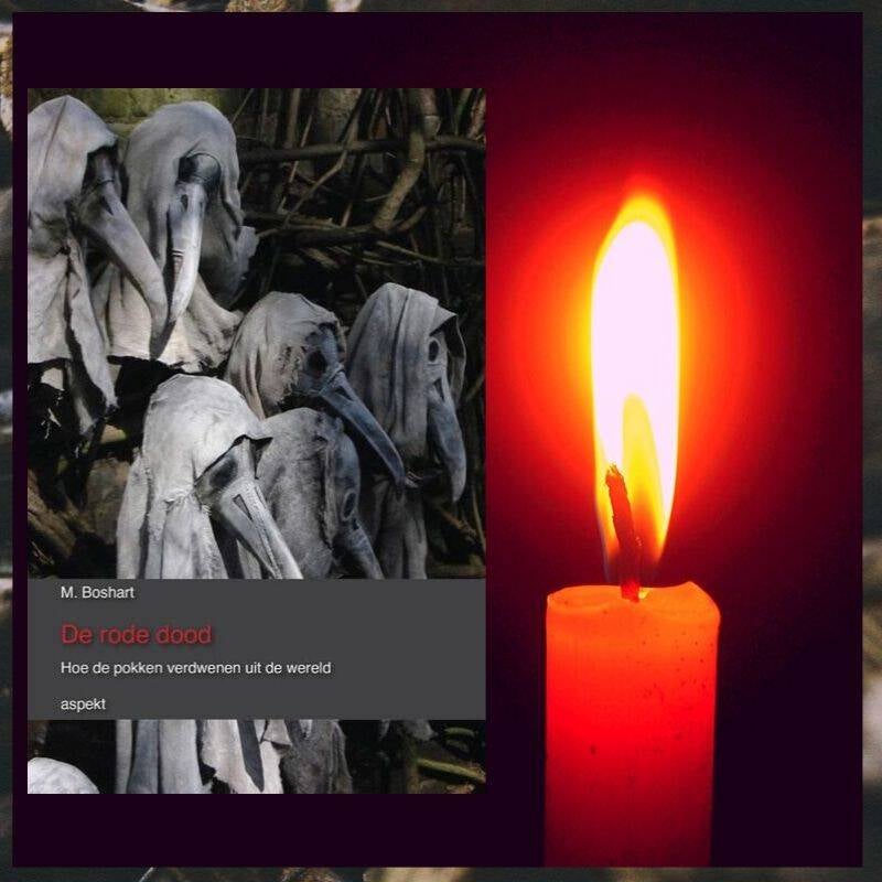 Boek De rode dood van M. Boshart.