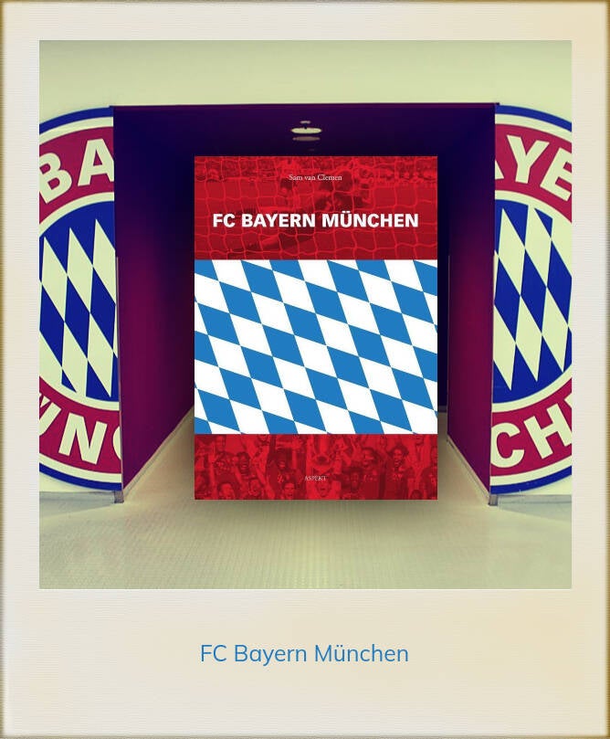 Boek FC Bayern München van Sam van Clemen.