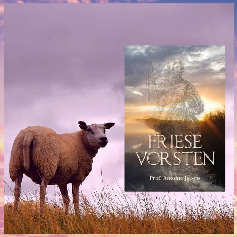 Boek Friese vorsten van Prof. Antoine Jacobs.