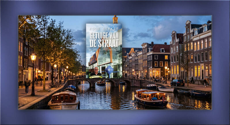 Boek Getuige van de straat van Koos Bekker.